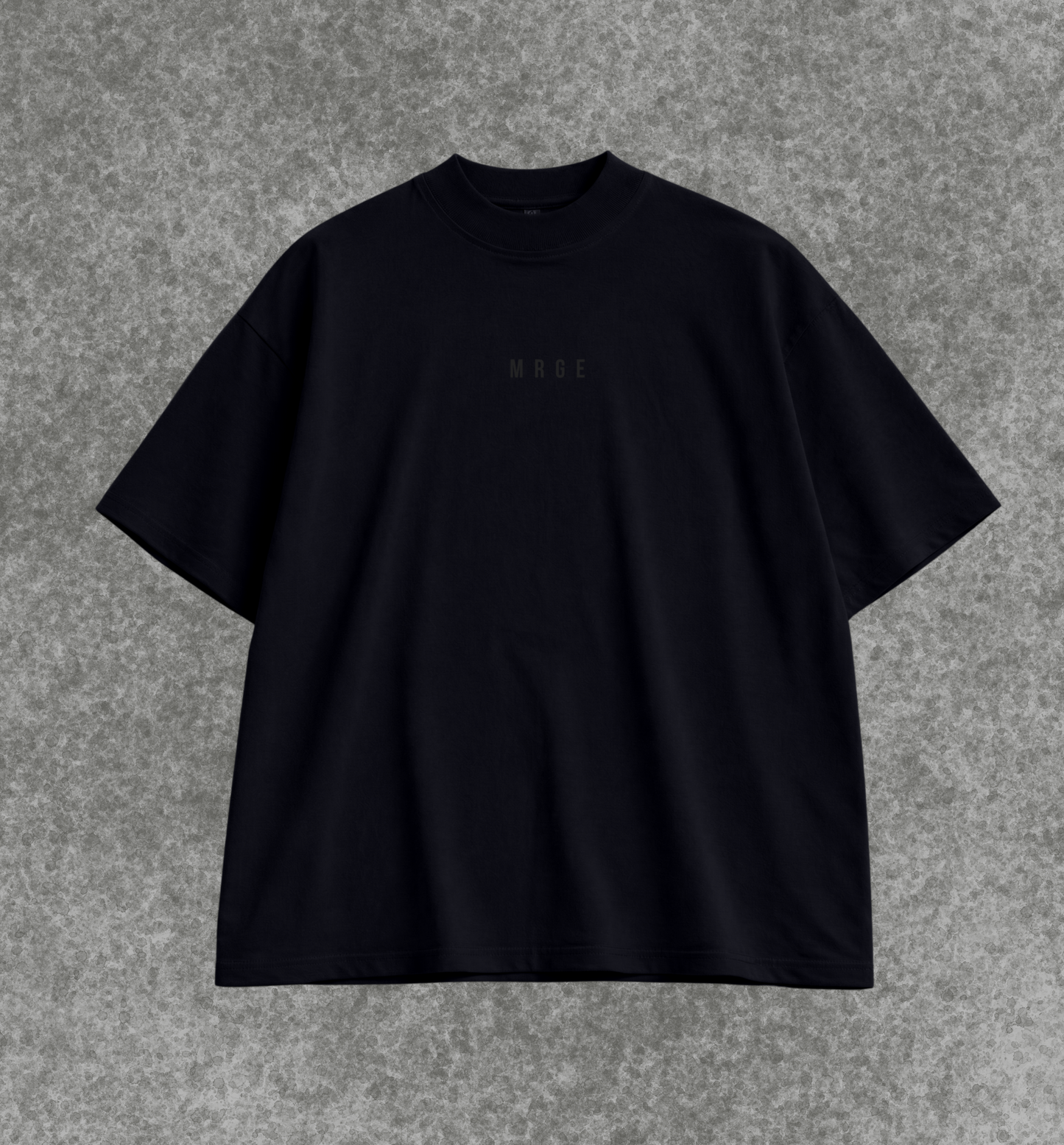MRGE Oversized Black Tee