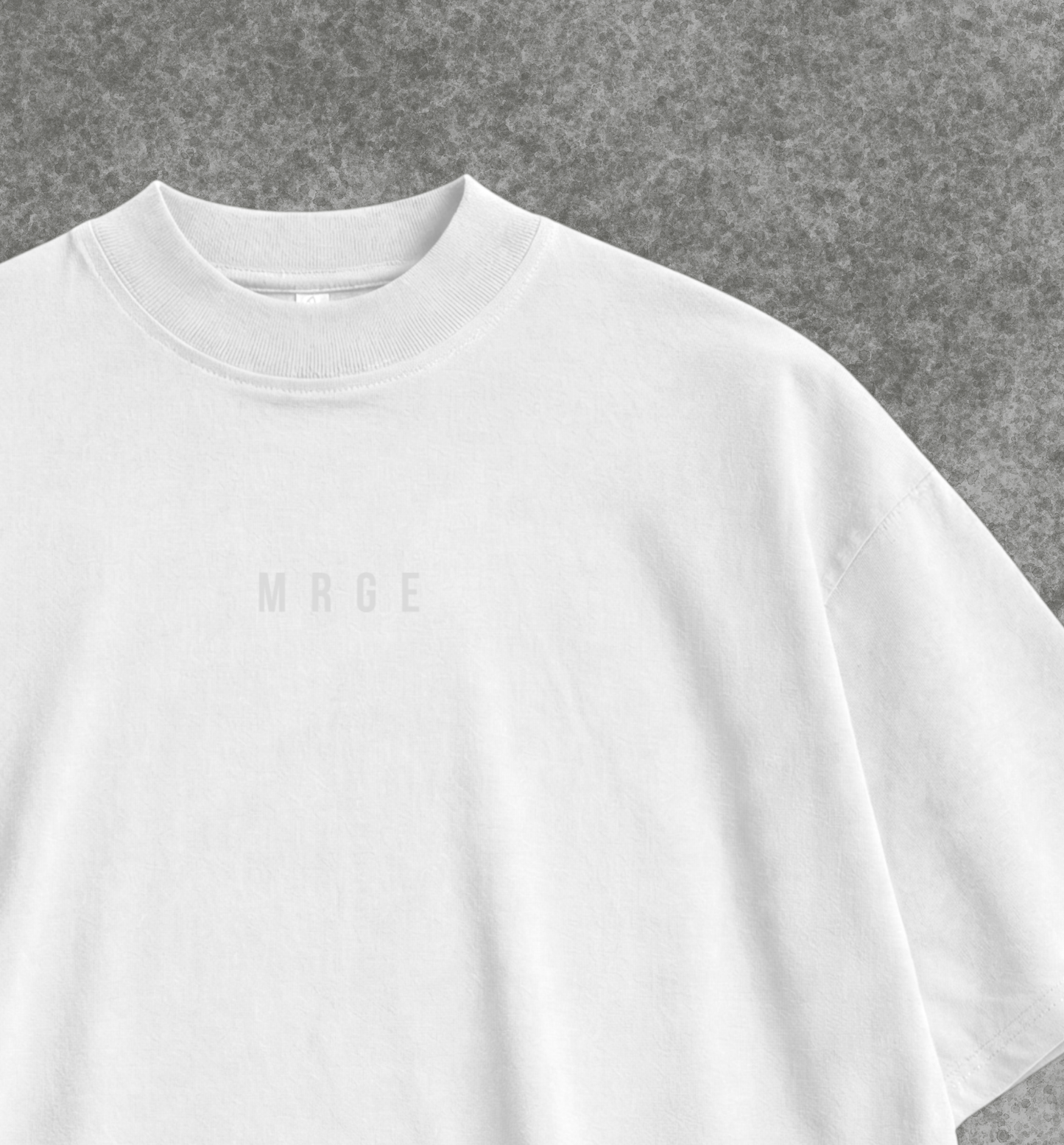 MRGE Oversized White Tee
